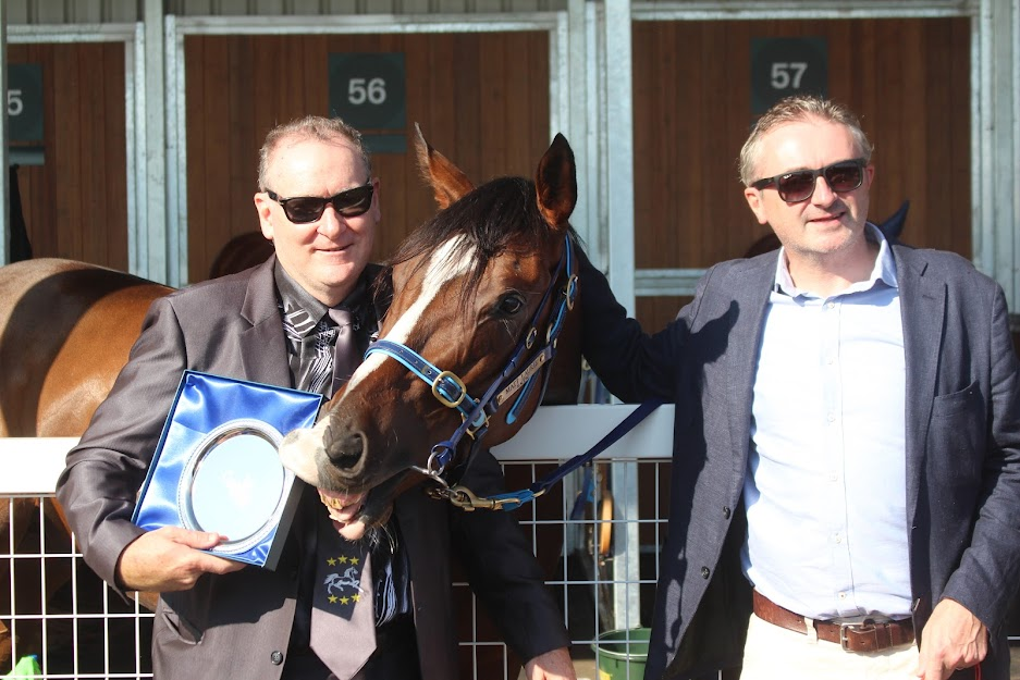 Owners Paul Dugan & Dan Taylor with Chartres Owners Paul Dugan & Dan Taylor with Chartres